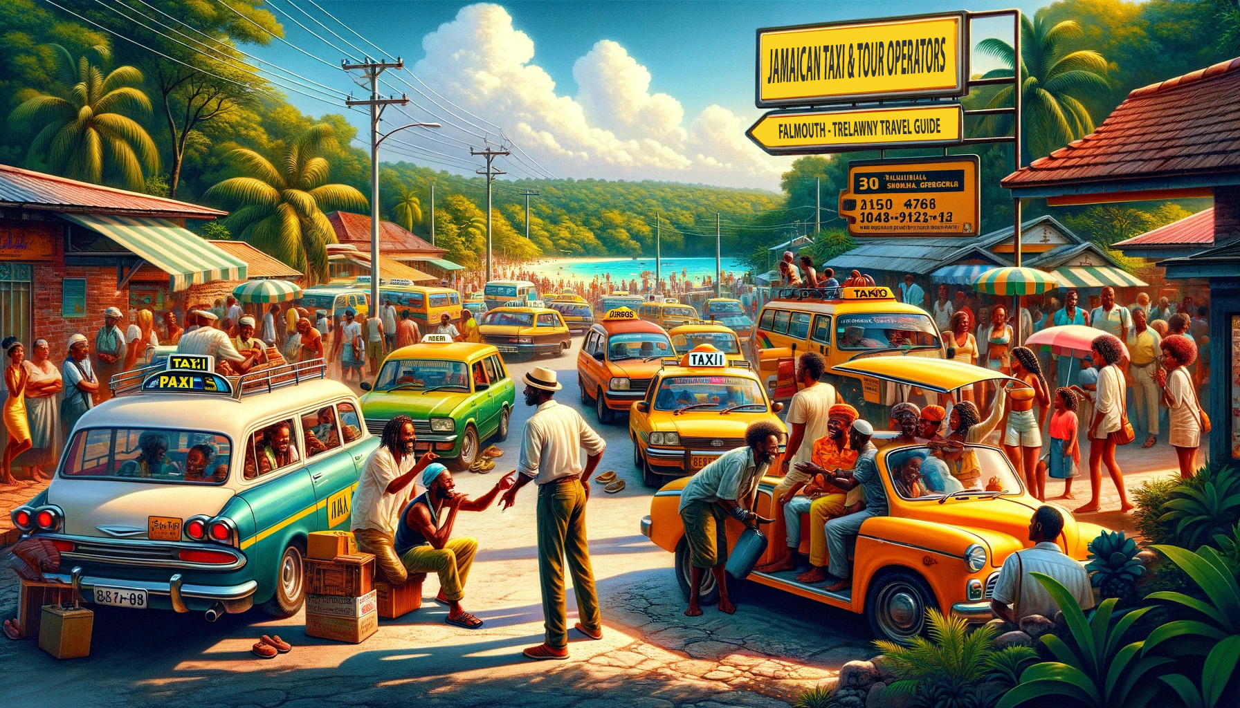 Jamaican Taxi & Tour Operators | Trelawny Jamaica Travel Guide - www.trelawnyjamaicatravelguide.com